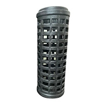 Perforated dye tube