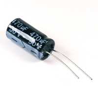 Radial capacitor