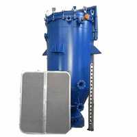 Vertical pressure leaf filter