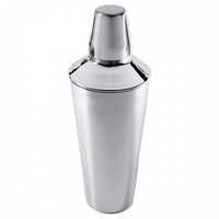 Silver cocktail shakers