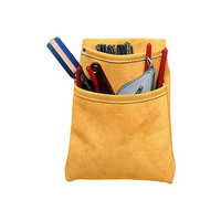 Suede pouch