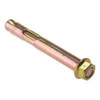 Brass slotted anchor