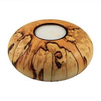 Wooden tealight holder