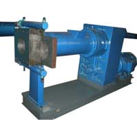 Rubber strainer machine