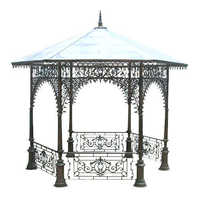 Cast iron gazebo