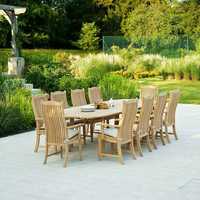 Garden dining table
