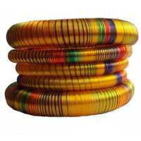 Silk thread bangles
