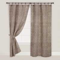 Jute curtains