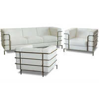 Stainless steel sofa