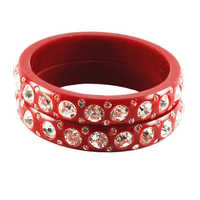 Acrylic stone bangles