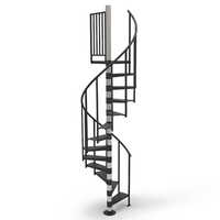 Cast iron stairs