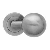 Metal door knob