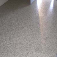 Seamless epoxy flooring