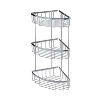 Triple corner basket