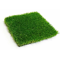 Rubber grass mat