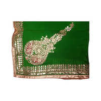 Zari work saree