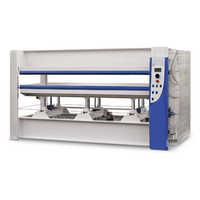 Veneer press machine