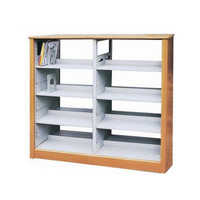 Plastic book racks