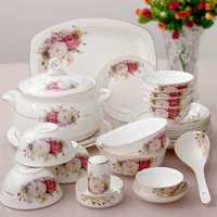 Bone china crockery