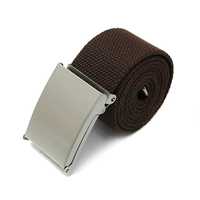 Cotton canvas belt