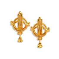 Yellow Gold Earring