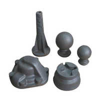 Cast iron forged components