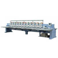 Flat bed embroidery machine