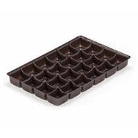 Sweet packaging tray