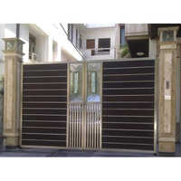 Stainless steel gate