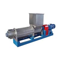 Dewatering screw press