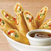 Chicken spring roll