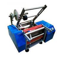 Label gumming machine