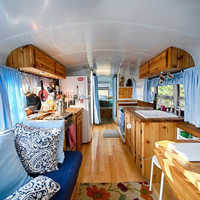Bus interior