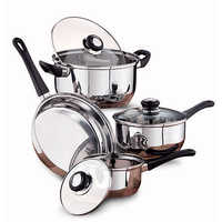 Stainless steel cookware set