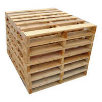 Wooden storage pallets