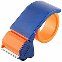 Plastic tape dispenser