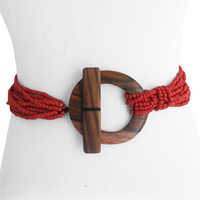 Ladies beaded belts