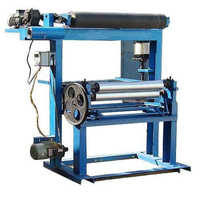 Paper tube labeling machine