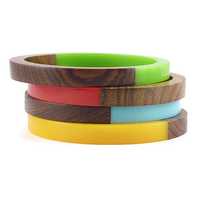 Resin bracelets