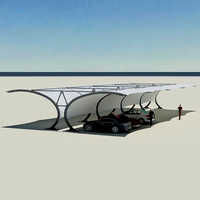 Car Parking Tensile Structure