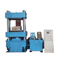 Hydraulic compression molding press