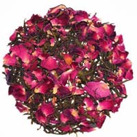 Rose green tea