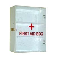 Acrylic first aid box