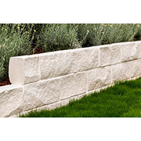 White sandstone blocks