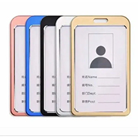 Aluminum card holder