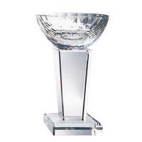 Glass trophy