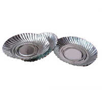 Silver Foil Paper Plates