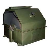 Inline drum magnetic separator
