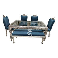 Silver coffee table