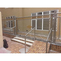 Stainless steel sliding gate